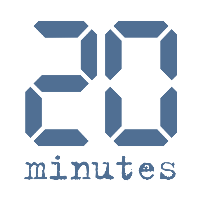 20 minutes logo
