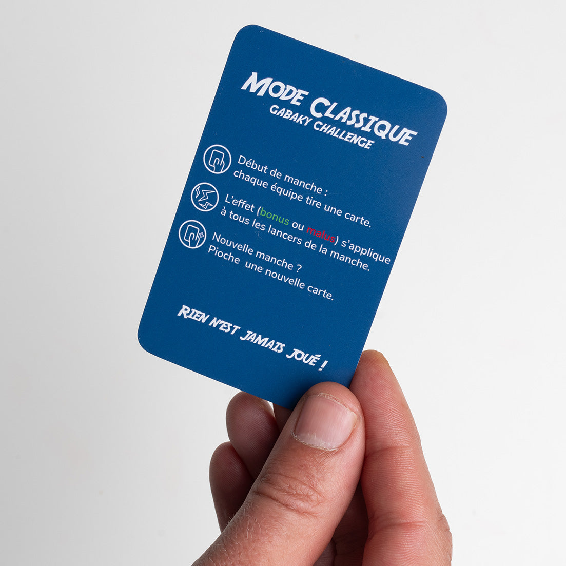 jeu de cartes Gabaky Challenge Mode Classique